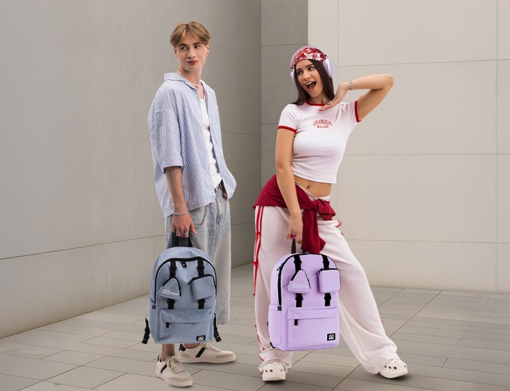 Рюкзаки GoPack - Пастельна палітра